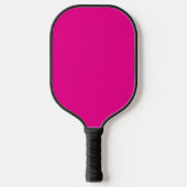 Raquette De Pickleball Arrière - plan rose avec des idées de conception d (Recto)