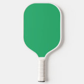 Raquette De Pickleball Arrière - plan vert à la menthe plate - Design Mar (Verso)