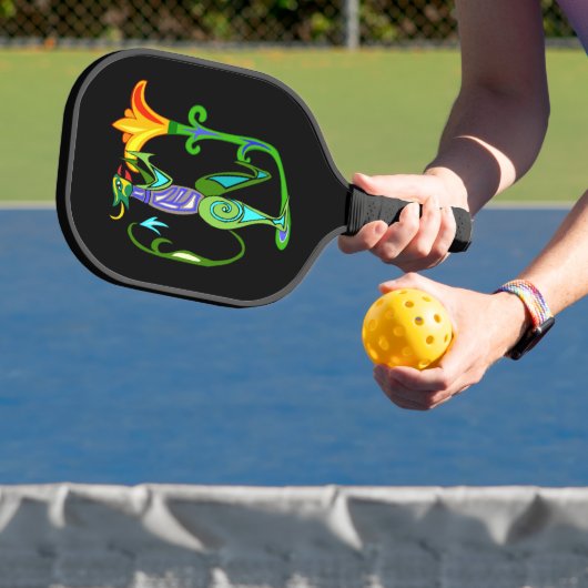 Raquette De Pickleball Art Égyptien Et Fleur De Lotus (Insitu)