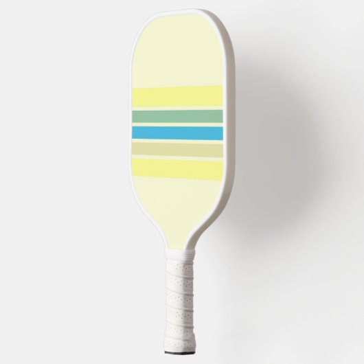 Raquette De Pickleball art moderne rayures (Gauche)