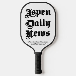 Raquette De Pickleball Aspen Daily News Paddle Board