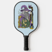 Raquette De Pickleball Assistant Imaginaire Dragon violet (Recto)