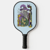 Raquette De Pickleball Assistant Imaginaire Dragon violet (Verso)