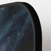 Raquette De Pickleball Astronaut Adrift Beneath the Cosmic Pickleball Sun (Détail gauche)