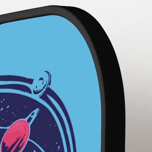 Raquette De Pickleball Astronaute du singe spatial (Détail gauche)