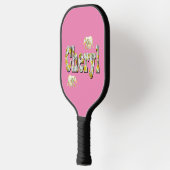 Raquette de Pickleball au Nom de Cheryl avec Éléph (Gauche)