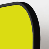 Raquette De Pickleball Aureolin (couleur solide) (Détail gauche)