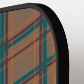 Raquette De Pickleball Automne Chic Plaid (Détail gauche)