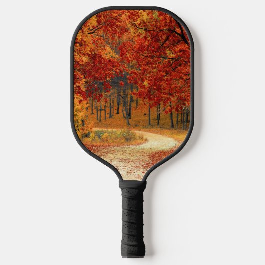 Raquette De Pickleball automne dans la forêt (Recto)