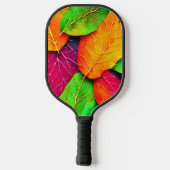 Raquette De Pickleball Automne Feuilles Motif (Verso)