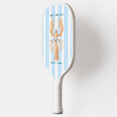 Raquette De Pickleball Autumn - Fall Coastal Chic Beach Club (Gauche)