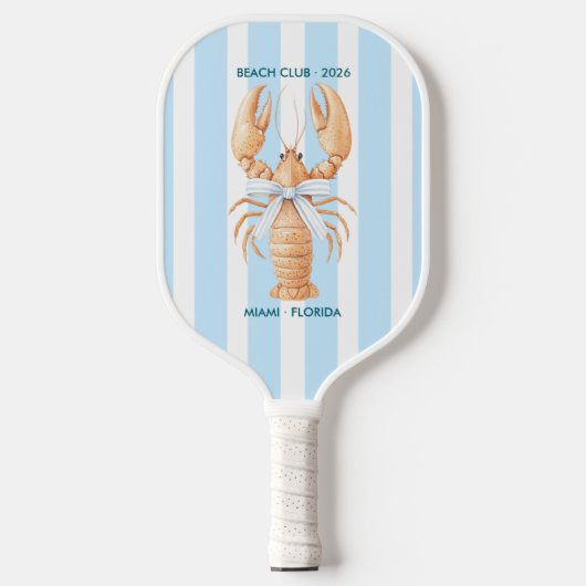 Raquette De Pickleball Autumn - Fall Coastal Chic Beach Club (Recto)