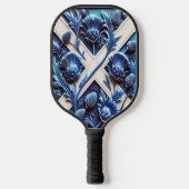 Raquette de Pickleball avec Chardons Écossais (Recto)
