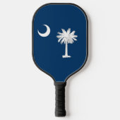 Raquette de Pickleball avec le drapeau de Caroline (Recto)