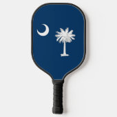 Raquette de Pickleball avec le drapeau de Caroline (Verso)