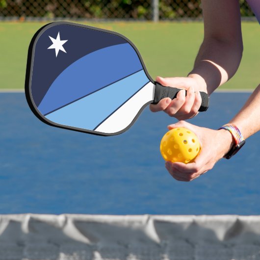 Raquette de Pickleball avec le drapeau de Columbia (Insitu)