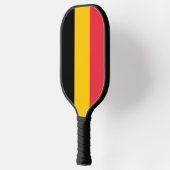 Raquette de Pickleball avec le drapeau de la Belgi (Gauche)