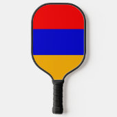 Raquette de Pickleball avec le drapeau de l'Arméni (Verso)