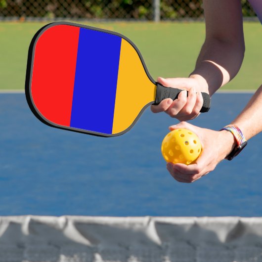 Raquette de Pickleball avec le drapeau de l'Arméni (Insitu)