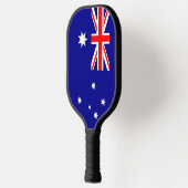 Raquette de Pickleball avec le drapeau de l'Austra (Gauche)