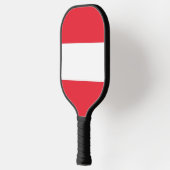 Raquette de Pickleball avec le drapeau de l'Autric (Gauche)