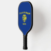 Raquette de Pickleball avec le drapeau de l'Oregon (Gauche)