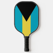 Raquette de Pickleball avec le drapeau des Bahamas (Recto)
