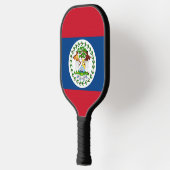 Raquette de Pickleball avec le drapeau du Belize (Gauche)