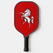 Raquette de Pickleball avec le drapeau du comté de (Verso)