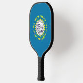 Raquette de Pickleball avec le drapeau du Dakota d (Gauche)