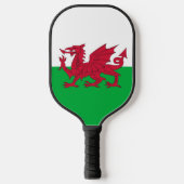 Raquette de Pickleball avec le drapeau du Pays de (Recto)