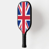 Raquette de Pickleball avec le drapeau du Royaume- (Gauche)