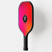 Raquette de Pickleball avec Monogramme de Nom Colo (Gauche)