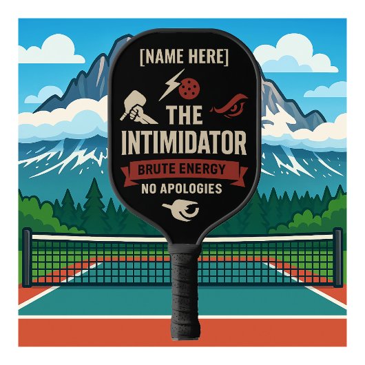 Raquette de Pickleball avec The Intimidator