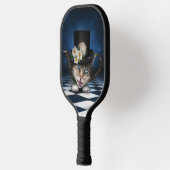 Raquette De Pickleball Awesome Mad Hatter Teapot Chat Conception Whimsica (Gauche)