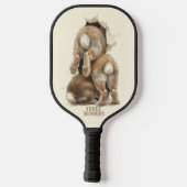 Raquette De Pickleball B3 Three Bunnies 3D Illusion (Verso)
