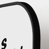 Raquette De Pickleball Bachelor Party Tuxedo Bow Cravate Mariage Faveur (Détail gauche)