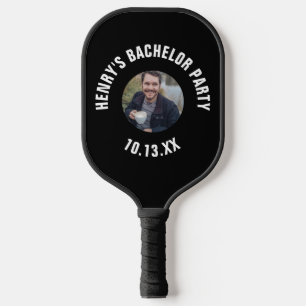Raquette De Pickleball Bachelor Party Wedding Favor Groom Photo