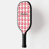 Raquette De Pickleball Baisers Monogramme Lipstick (Gauche)