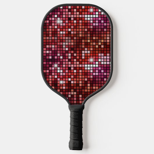 Raquette De Pickleball Balle Red Disco super Retro 70's (Verso)