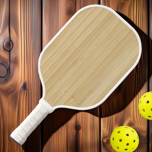 Raquette De Pickleball Bambou clair