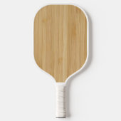 Raquette De Pickleball Bambou foncé (Recto)