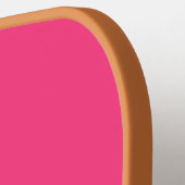 Raquette De Pickleball Bande rose pastel (Détail gauche)