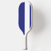 Raquette De Pickleball Bandes bleues et blanches de la marine (Gauche)