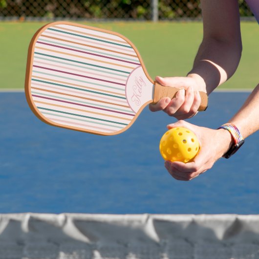 Raquette De Pickleball Bandes colorées (Insitu)