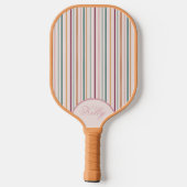 Raquette De Pickleball Bandes colorées (Verso)