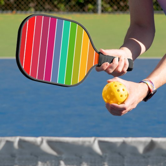 Raquette De Pickleball Bandes d'art pop (Insitu)