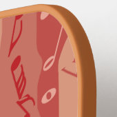 Raquette De Pickleball Bandes de notes de musique (Détail gauche)