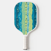 Raquette De Pickleball Bandes de notes de musique (Verso)