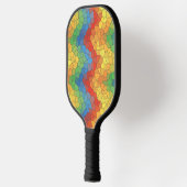 Raquette De Pickleball Bandes De Verre Coloré (Gauche)
